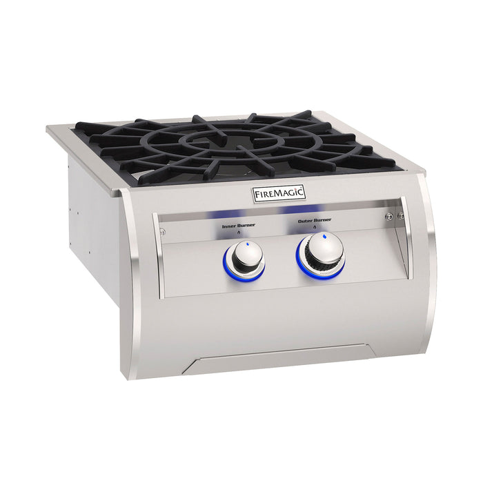 Echelon Diamond Built-In Natural Gas Power Burner Iron Cast Grid, 19", Fire Magic
