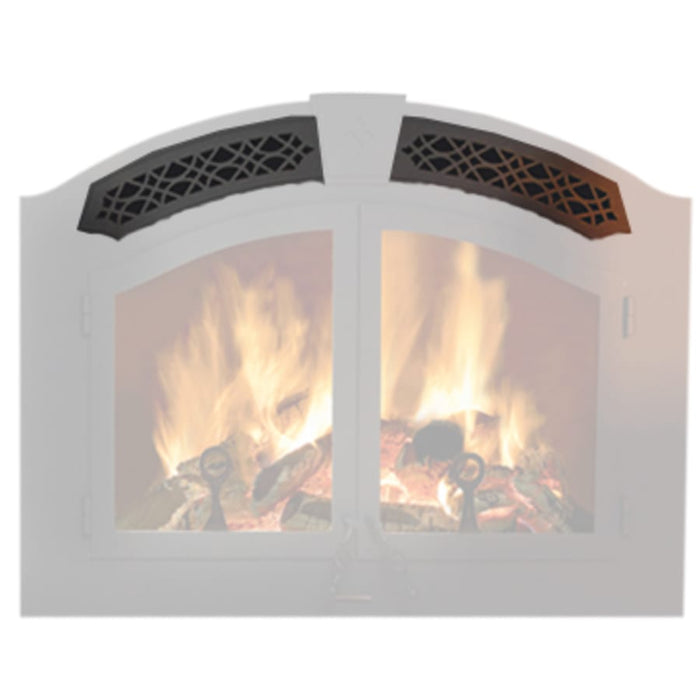 Napoleon High Country ™ Series Black Arched Upper Inset
