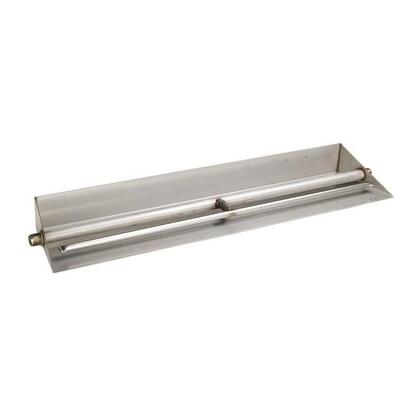 Real Fyre G45 36-inches Glass Assembled Stainless Steel Burner System w/ Safety Valve
