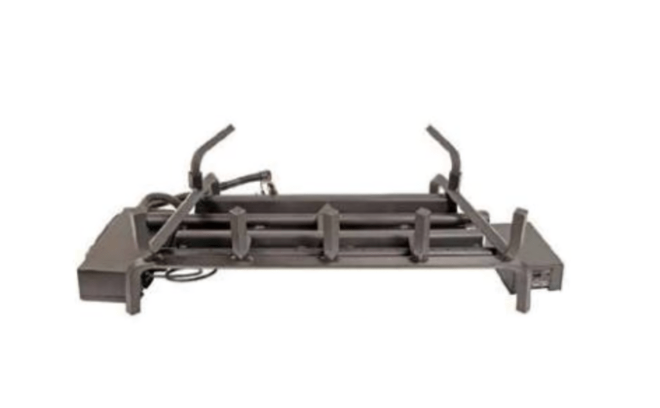 Superior 36-inch Dual-Burner Vented Natural Gas Log Burner With Remote Control and Electronic Ignition