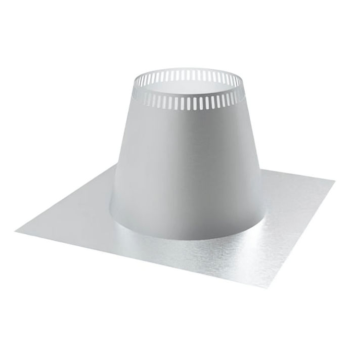 Superior Flat Flashing for Snap-Pak 6-inch Wood-Burning Chimney System