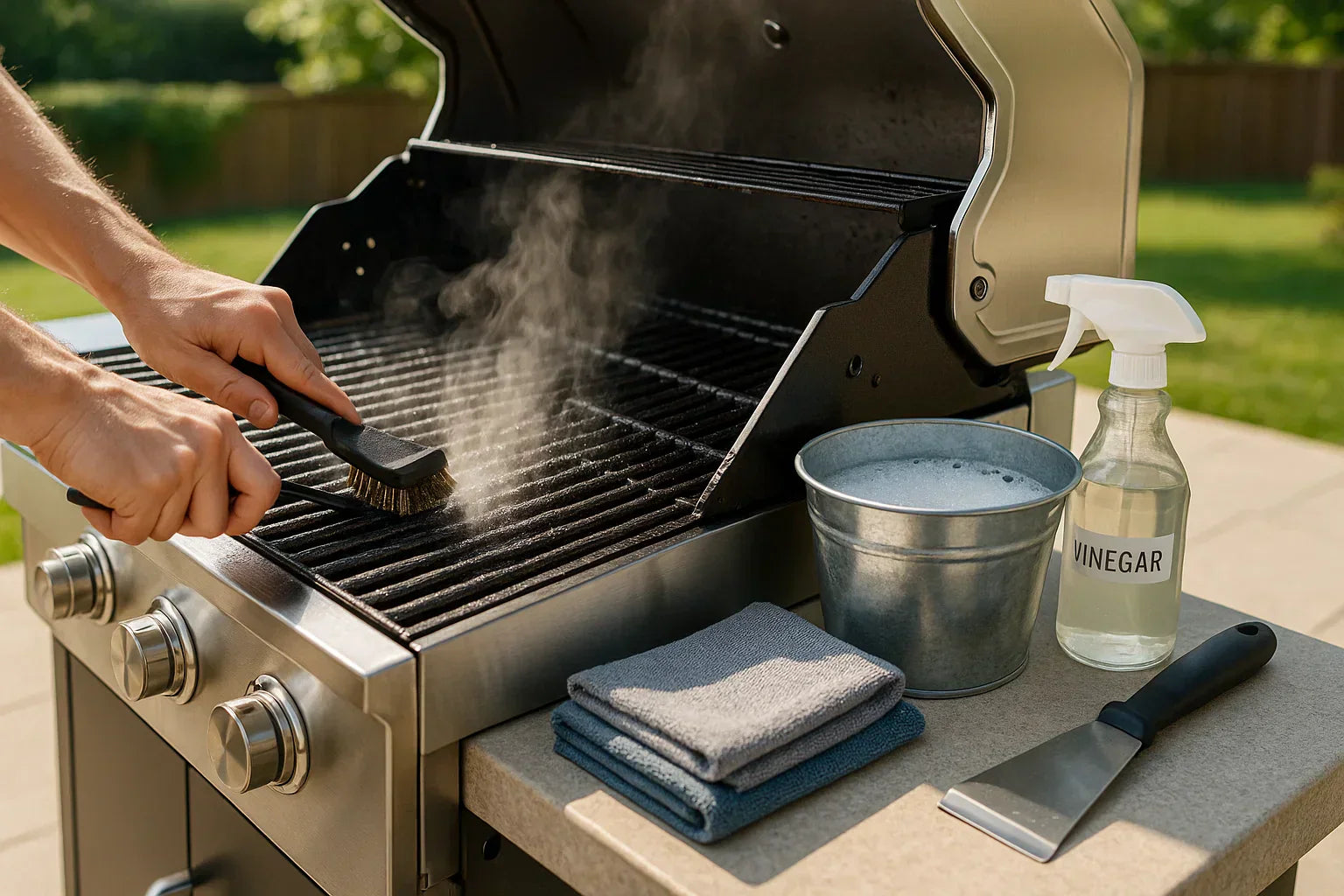How Do I Clean a BBQ Grill?