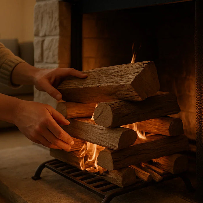How to Start a Fire in a Fireplace