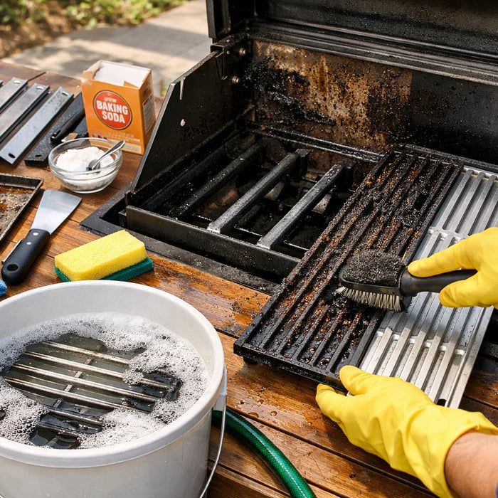 How to Wash BBQ Grill