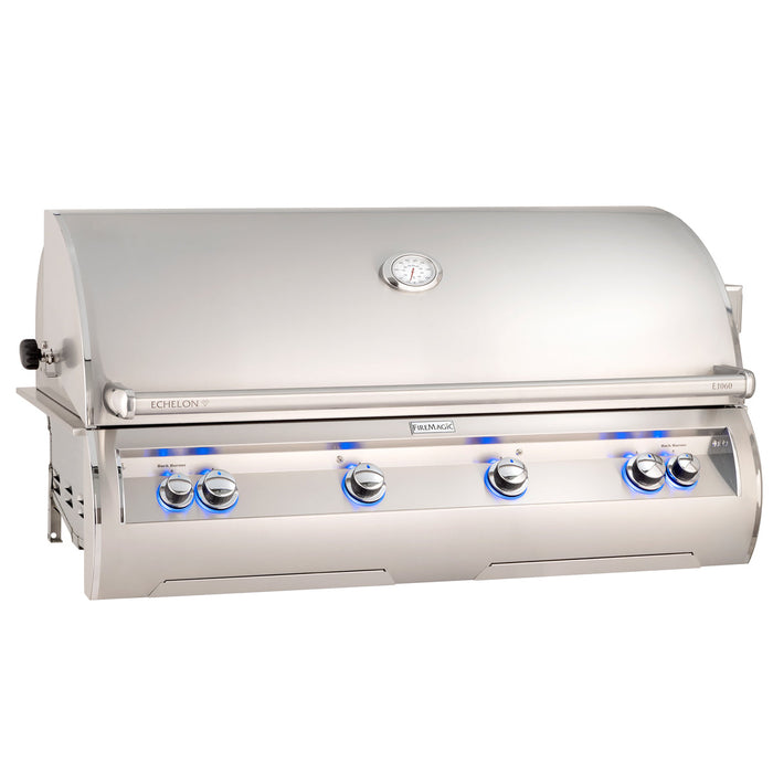 Echelon Diamond A-Series Built-In Gas Grill With Infrared Burner, Rotisserie & Analog Thermometer And Window, Natural Gas, 48", Fire Magic