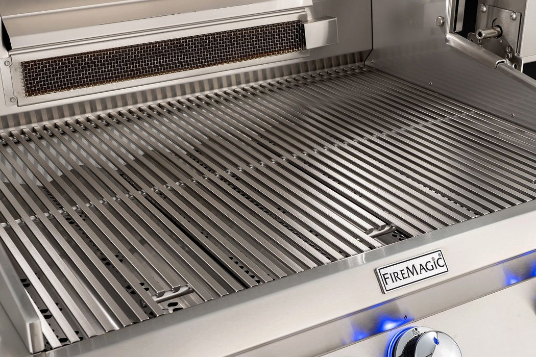 Aurora Built-In Grill W/ 1 Sear Burner, Backburner, Rotisserie Kit & Analog Thermometer, Natural Gas , 29" , Fire Magic