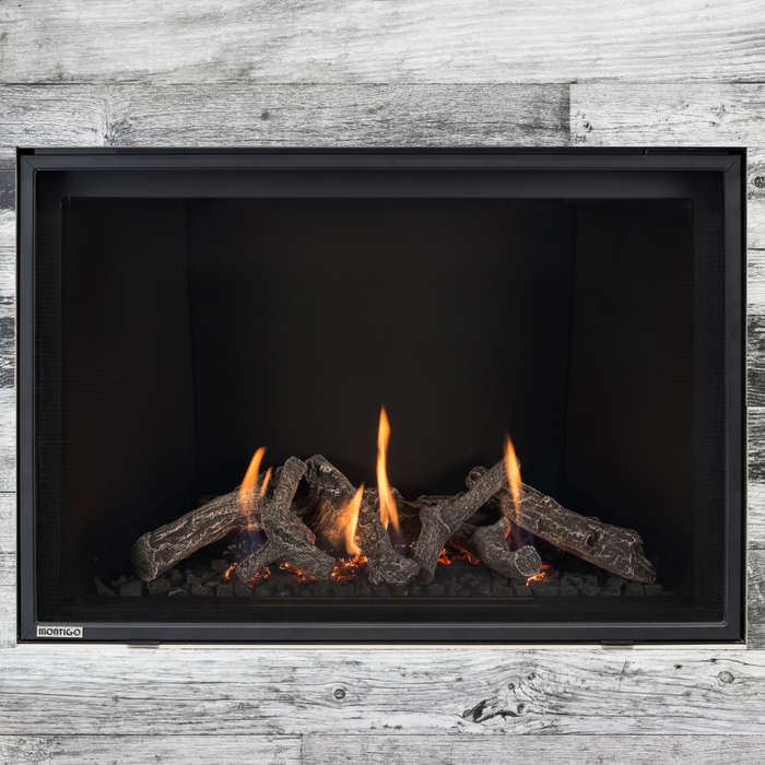 Montigo DelRay Square Direct Vent Gas Fireplace - 42" (Basic)