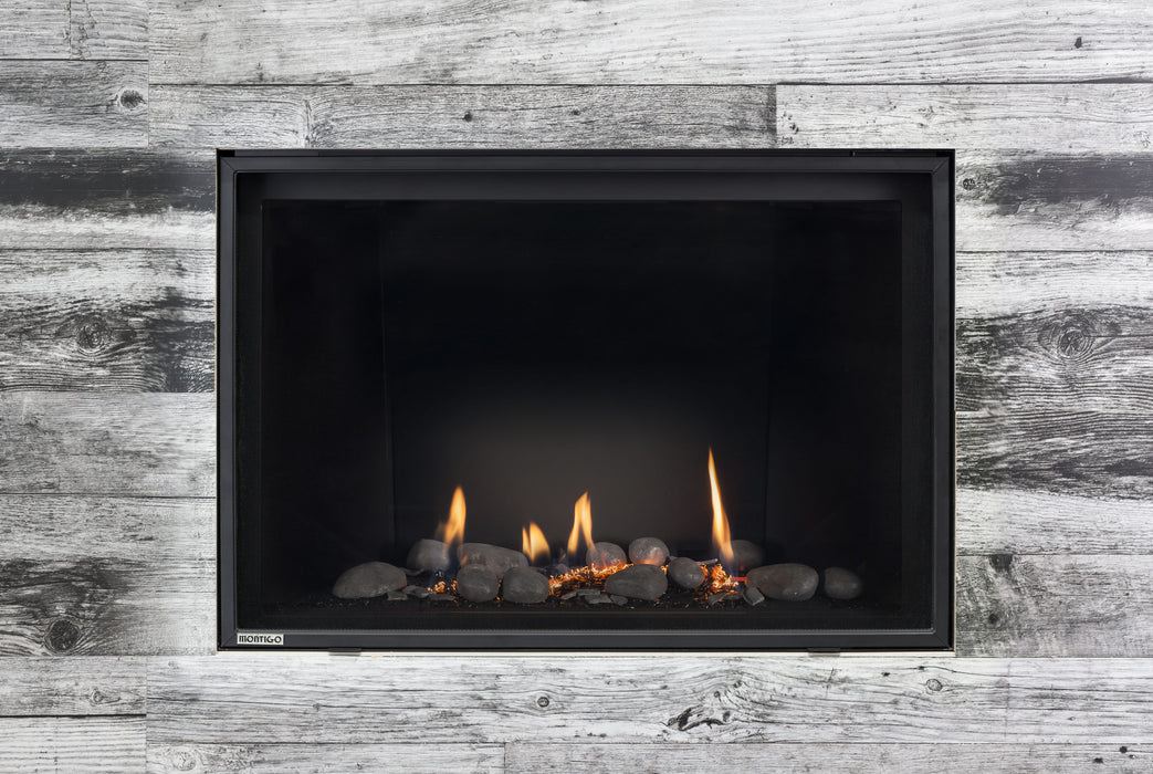 Montigo DelRay Square Direct Vent Gas Fireplace - 42" (Basic)