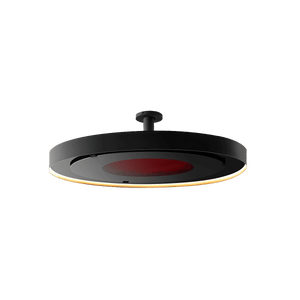 Bromic Eclipse 8" Straight Ceiling Mount Pole - Matte Black
