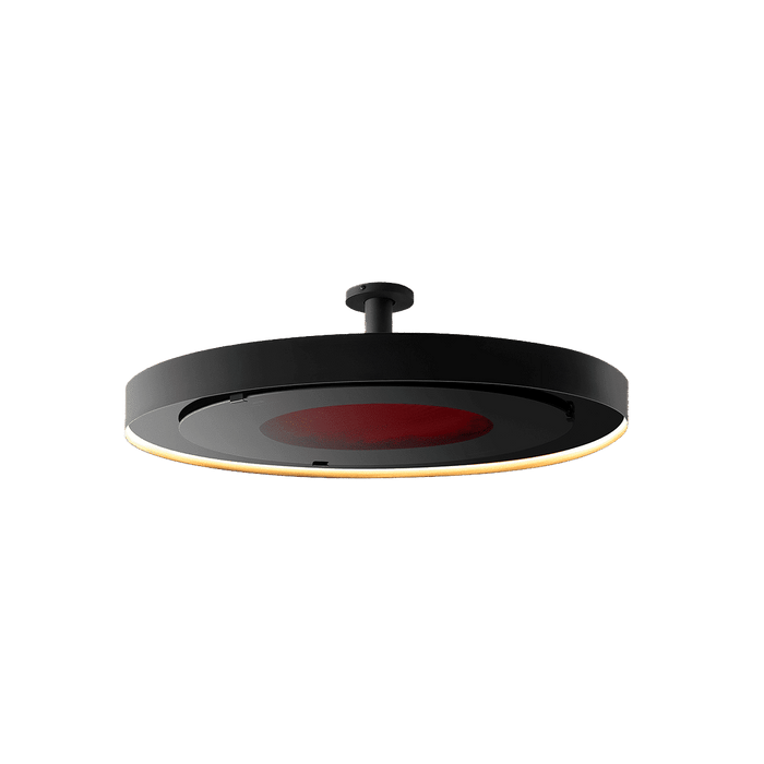 Bromic Eclipse 8" Straight Ceiling Mount Pole - Matte Black