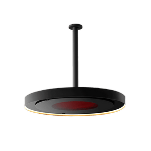Bromic Eclipse 24" Straight Ceiling Mount Pole - Matte Black