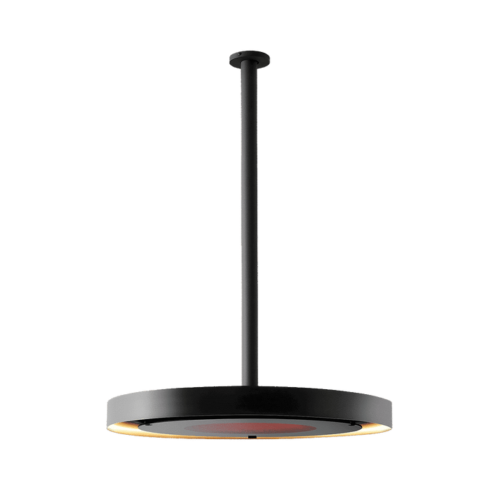 Bromic Eclipse 48" Straight Ceiling Mount Pole - Matte Black
