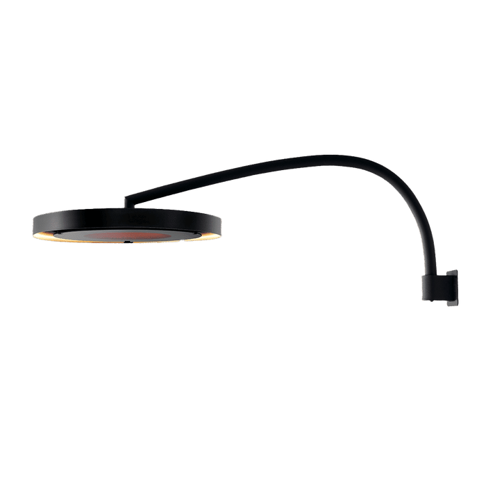 Bromic Eclipse Wall Mount Pole - Matte Black