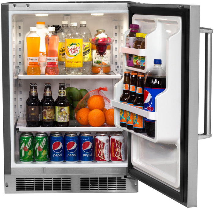 5.1 Cu. Ft. Left Hinge Outdoor Rated Compact Refrigerator, Fire Magic