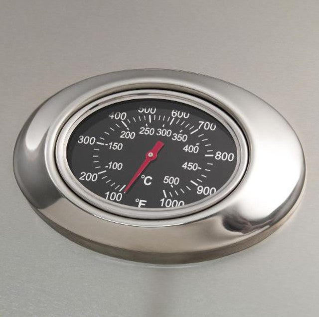 Aurora Built-In Gas Grill With Rotisserie & Analog Thermometer, Natural Gas, 30", Fire Magic
