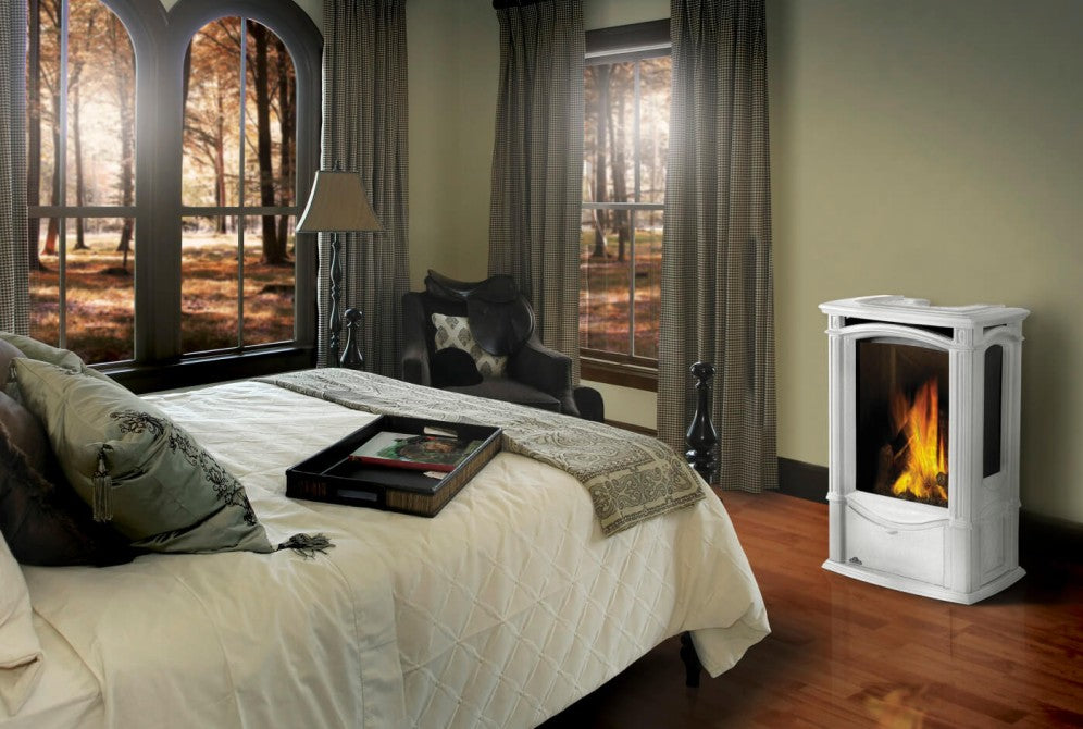 Napoleon Castlemore™ Winter Frost Direct Vent Gas Stove | GDS26NW