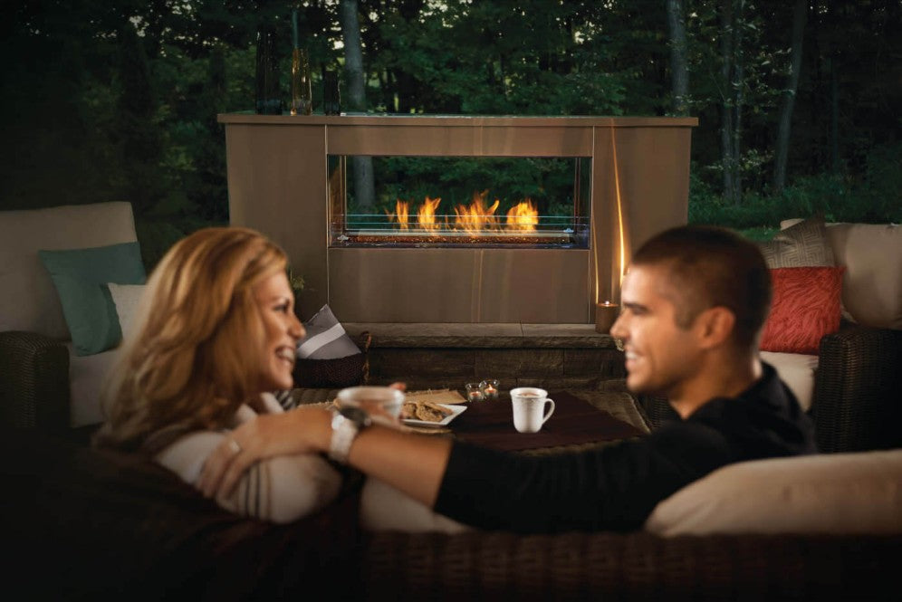Napoleon Galaxy 48" See Through Outdoor Gas Fireplace | GSS48STE