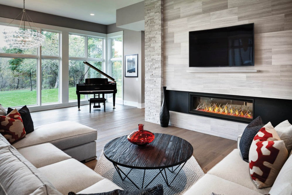 Napoleon Vector 62" SeeThru Direct Vent Gas Fireplace | LV62N2