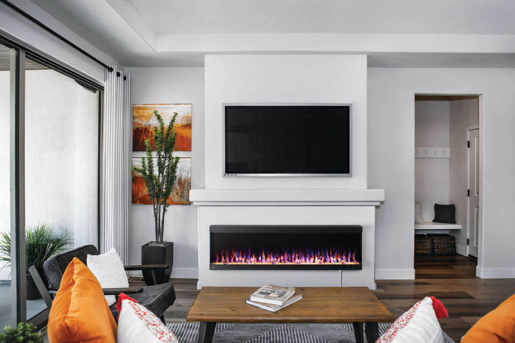 Napoleon Trivista™ Pictura 60" Three-Sided Wallmount Electric Fireplace