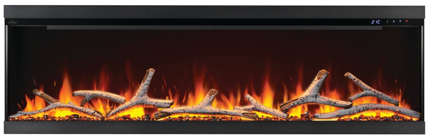 Napoleon Astound 74" FlexMount Electric Fireplace | NEFL74AB