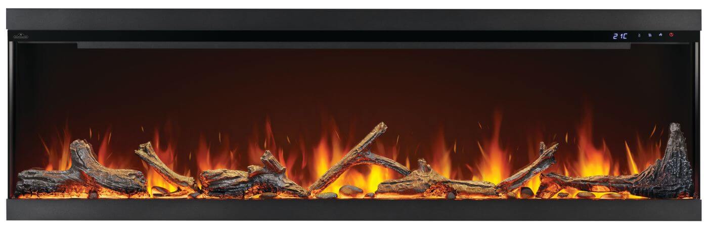 Napoleon Astound 74" FlexMount Electric Fireplace | NEFL74AB