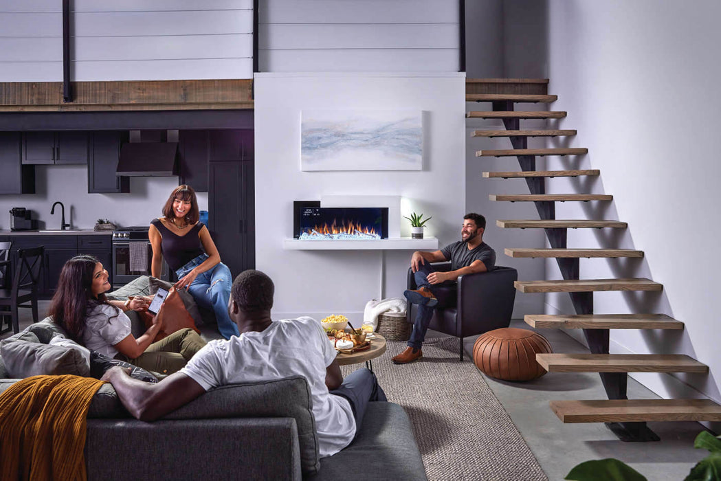 Napoleon 59" Stylus Cara Elite Wall Mount Electric Fireplace | NEFP32