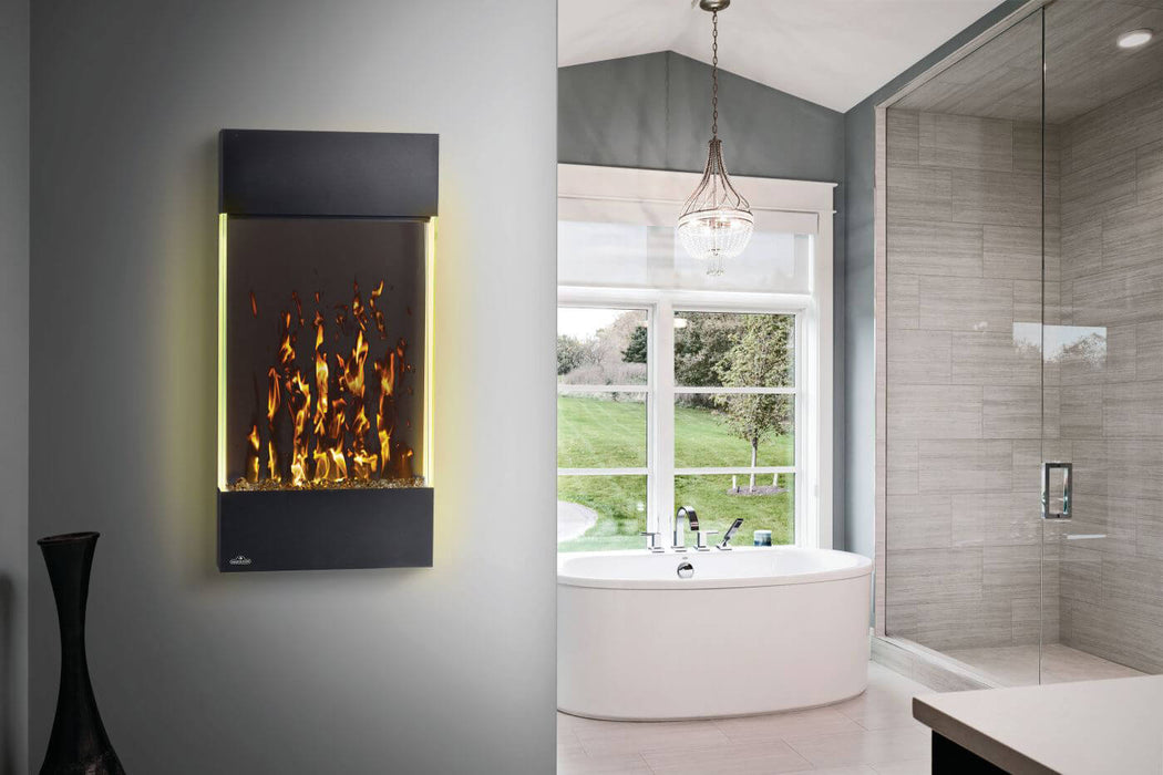 Napoleon 32" Allure Vertical Wall Mount Electric Fireplace | NEFVC32H
