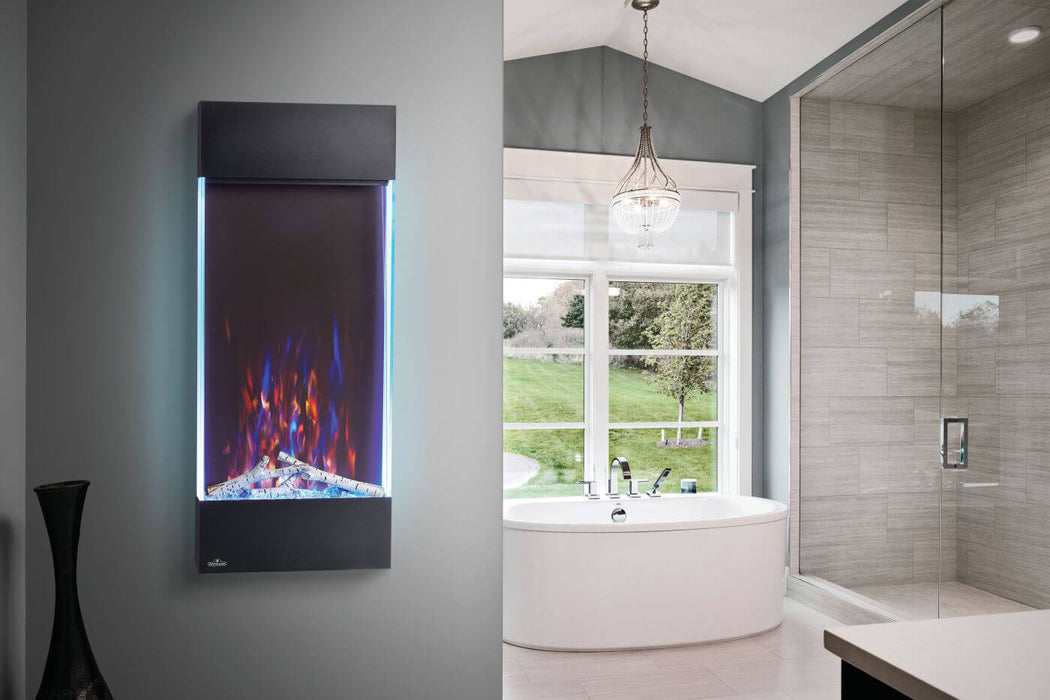 Napoleon 38" Allure Vertical Wall Mount Electric Fireplace | NEFVC38H
