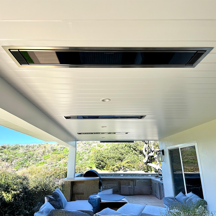 Bromic Low-Clearance Ceiling Recess Kit for Platinum Electric 4500W Heaters