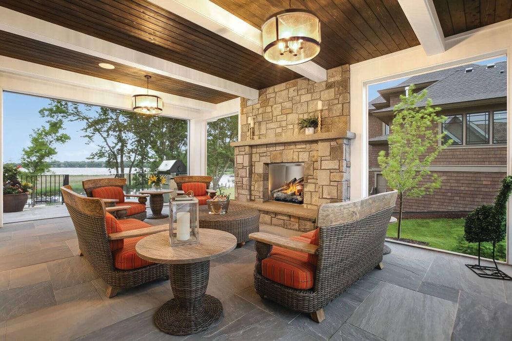 Napoleon 36" Riverside Outdoor Gas Fireplace | RSS36NE