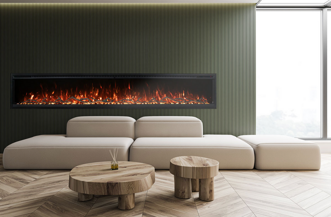 Modern Flames 100-in Spectrum Slimline Built-In Electric Fireplace