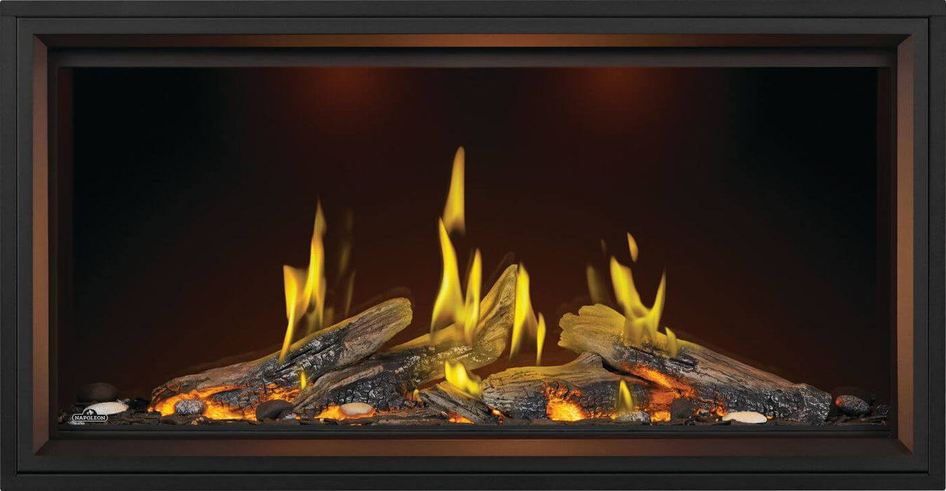 Tall Linear Vector™ 50" with Luminous Logs | TLV50LN