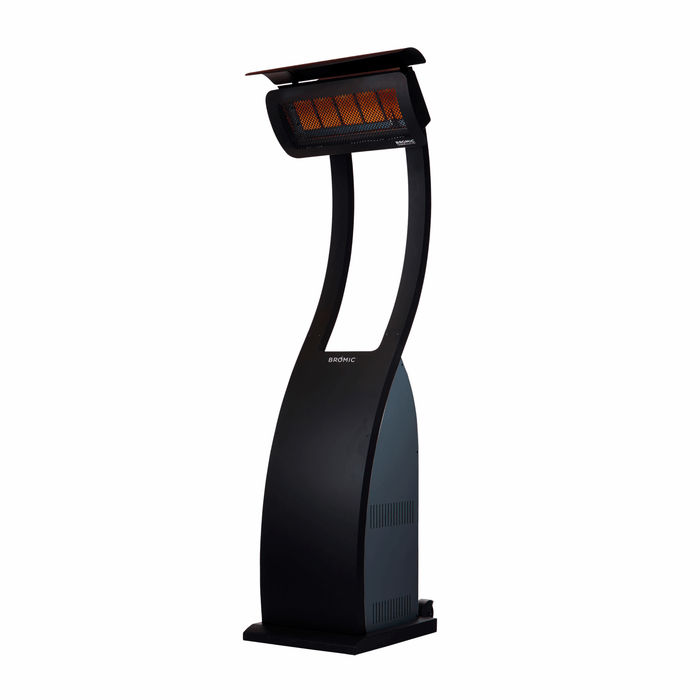 Bromic Tungsten Smart-Heat Portable Patio Heater - Propane (LPG) - 38,500 BTU - Black