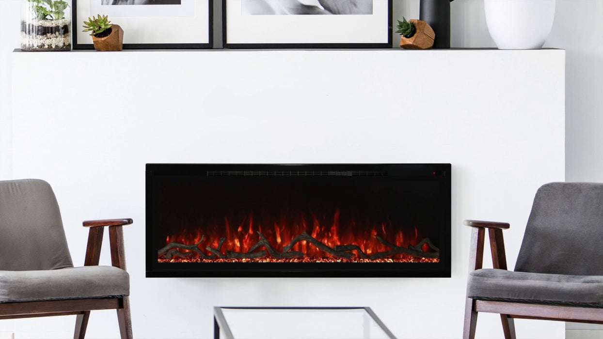 Modern Flames 100-in Spectrum Slimline Built-In Electric Fireplace