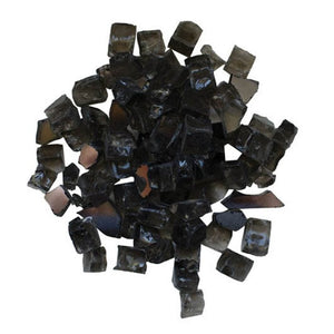Amantii 1/2" Dark Grey Reflective Fire Glass - 5lbs