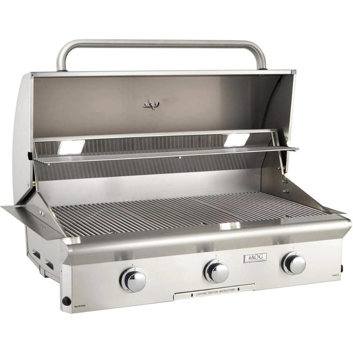 American Outdoor Grill 3-Burner Built-In Natural Gas Grill, American Outdoor Grill, "L" Series, 36", 36NBL-00SP BBQ