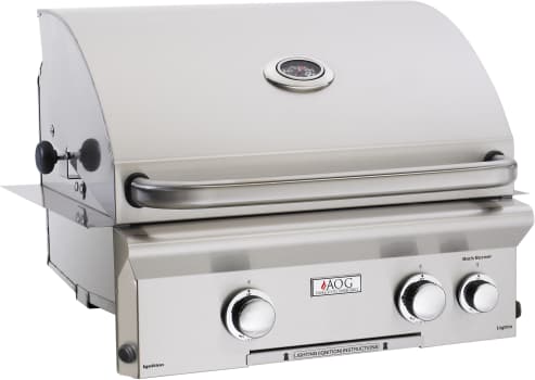 American Outdoor Grill Burner Built-In Natural Gas Grill With Rotisserie, American Outdoor Grill, "L" Series, 24", 24NBL BBQ