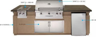 American Outdoor Grill Double Access Door, American Outdoor Grill, 16x39, 16-39-SSD Access Door and Drawer