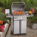 American Outdoor Grill Portable Grill with Side Burner, Rear Infra-Red Burner and Rotisserie, Propane Gas, American Outdoor Grill, "L" Series, 24", 24PCL Outdoor Grills