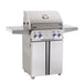 American Outdoor Grill Portable Grill with Side Burner, Rear Infra-Red Burner and Rotisserie, Propane Gas, American Outdoor Grill, "L" Series, 24", 24PCL Outdoor Grills