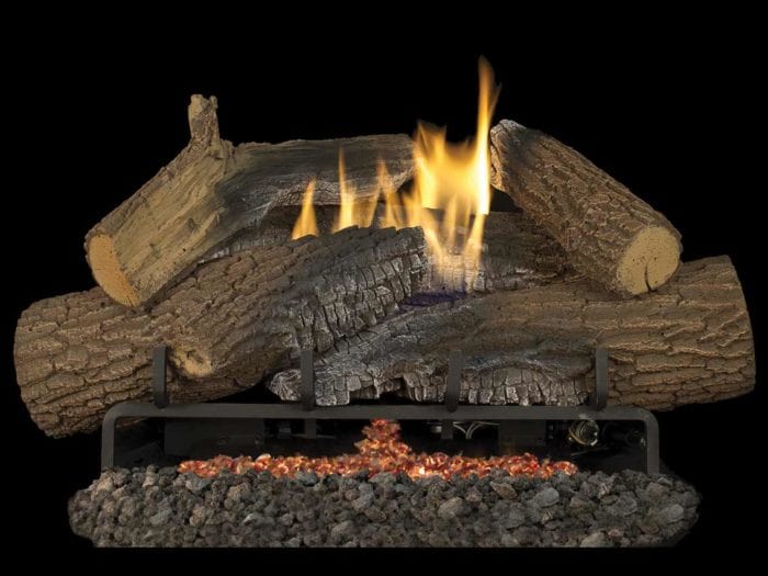 Astria 30 inch Rich Oak Vent-Free Gas Log Set
