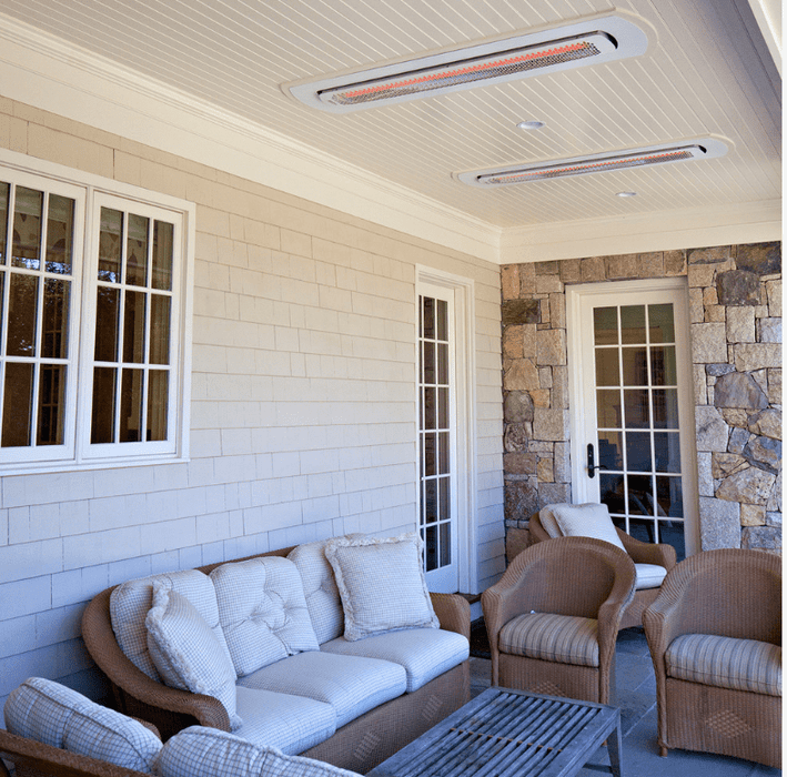 Bromic Tungsten Smart-Heat™ Electric 6000W Outdoor Heater - 56" White