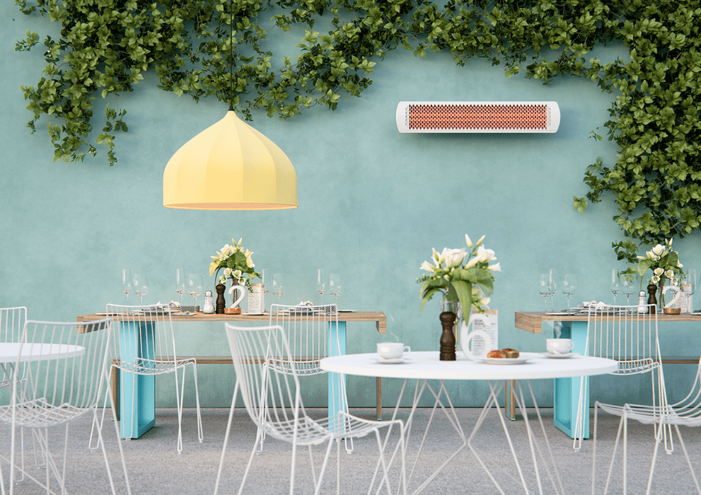 Bromic Tungsten Smart-Heat™ Electric 6000W Outdoor Heater - 56" White