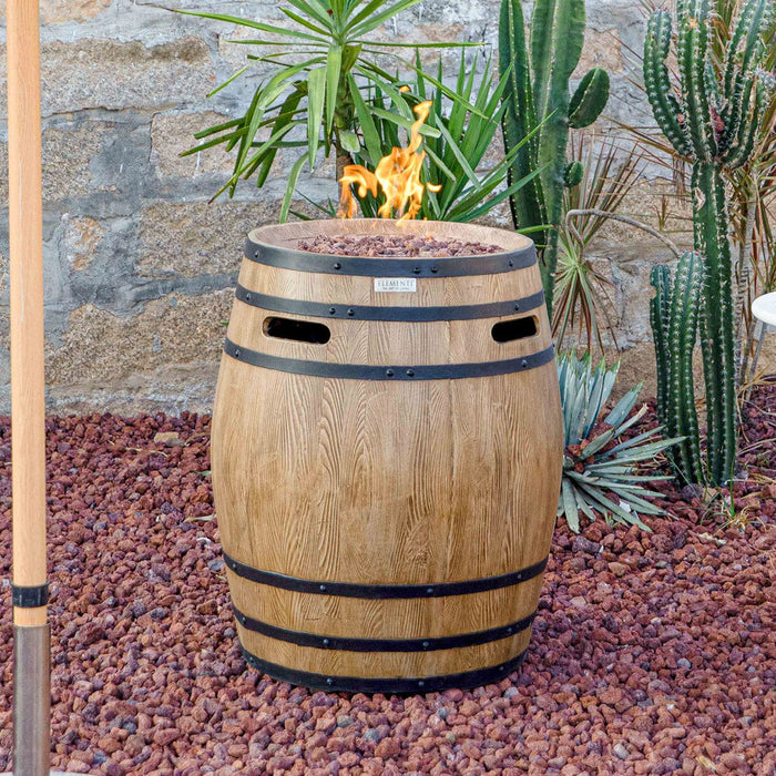 Elementi Elementi Napa Barrel Fire Pit OFG615 Fire Pits