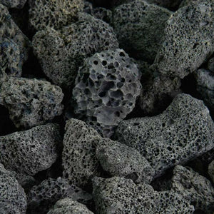 Superior Volcanic Stone Fireplace Media