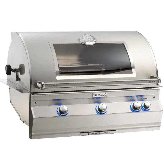 Aurora Built In Grill With Rotisserie Kit & Analog Thermometer, Natural Gas , 36, Fire Magic
