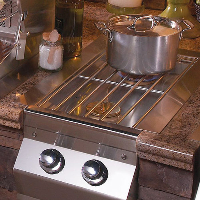 Echelon Diamond Built-In Natural Gas Power Burner Iron Cast Grid, 19", Fire Magic