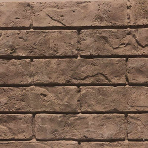 Superior Blended Brown Stacked Ceramic Liner Kit for Gas Fireplaces