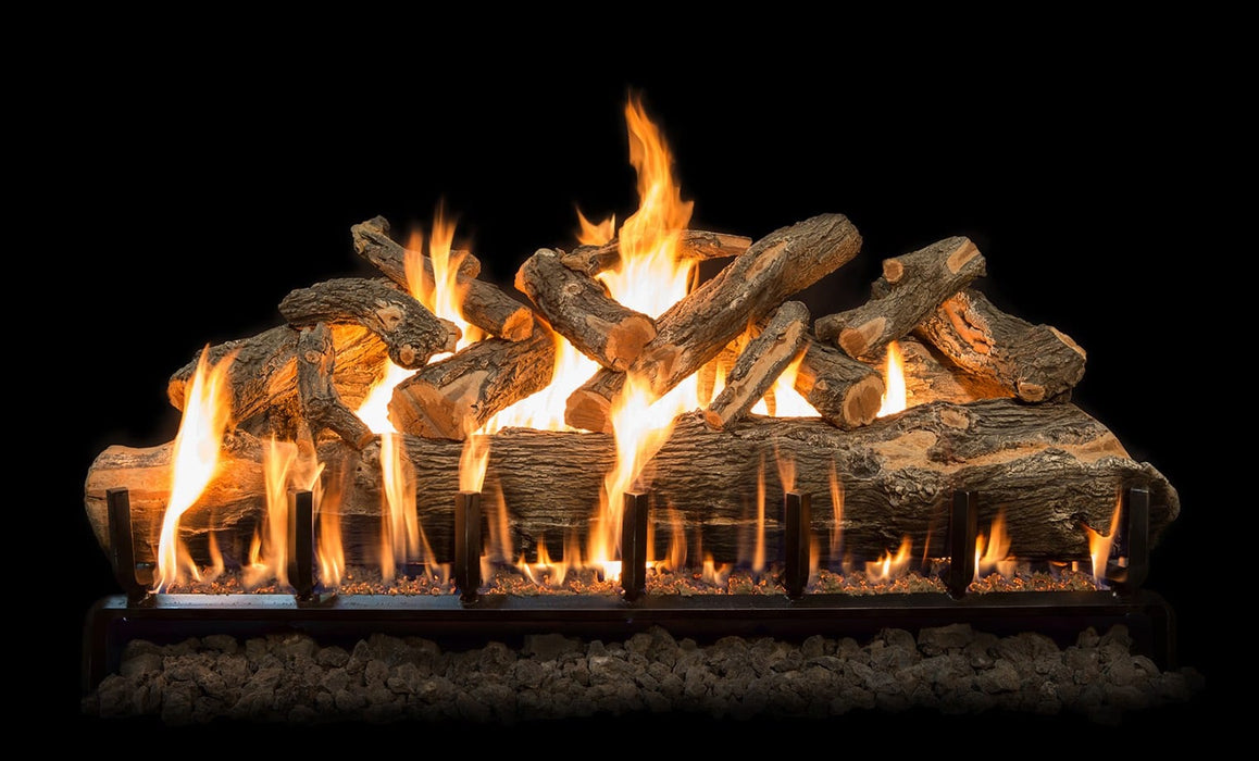 Grand Canyon Jumbo Slimline 42" Arizona Weathered Oak Gas Log Set