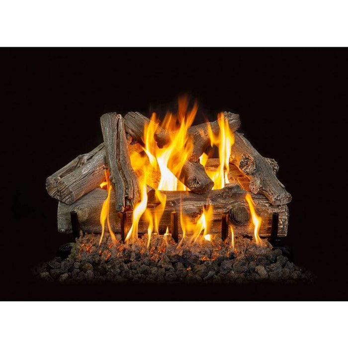 Grand Canyon Western Driftwood 24-inch Vented See-Through Gas Log Set